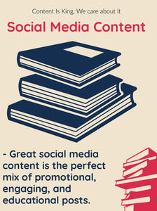Social Media content created by graphic designers, copywriters, and marketing strategists.
